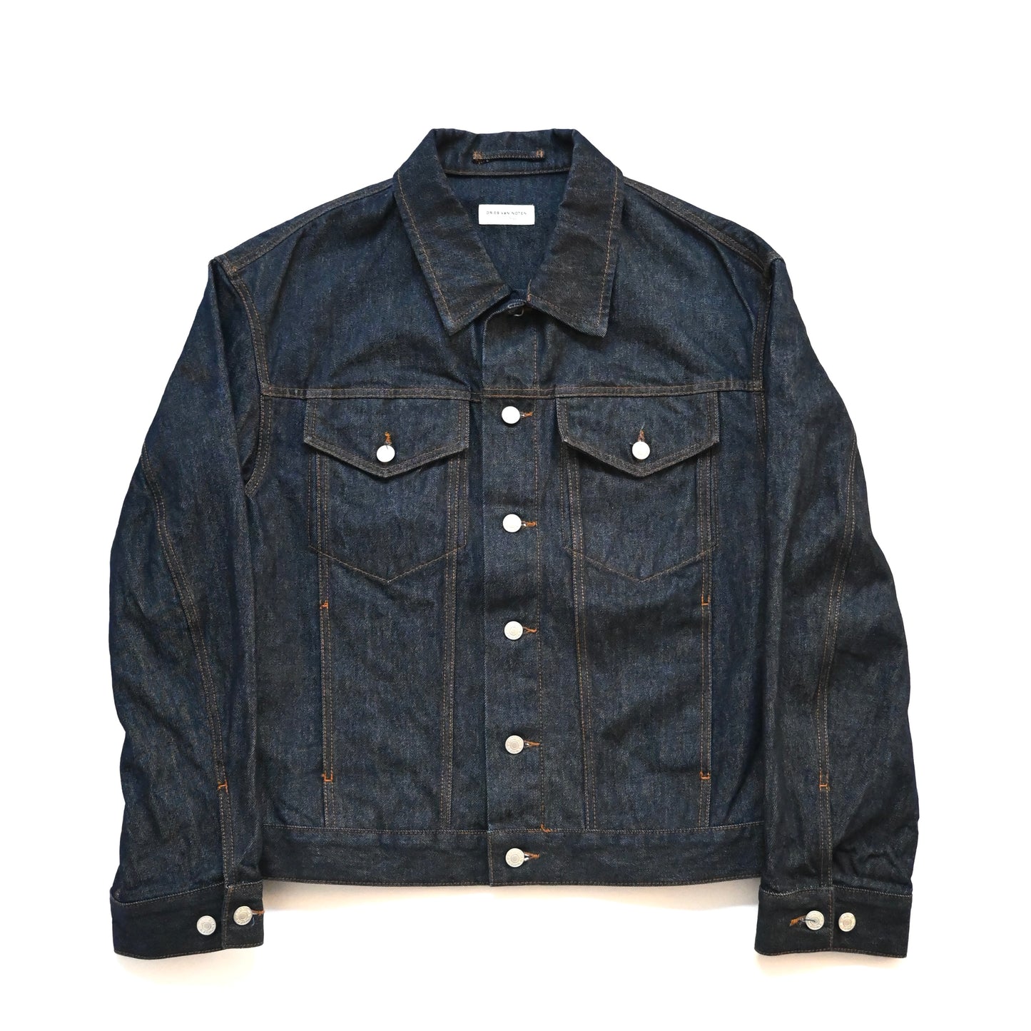 2022ss dries van noten indigo denim jacket XL