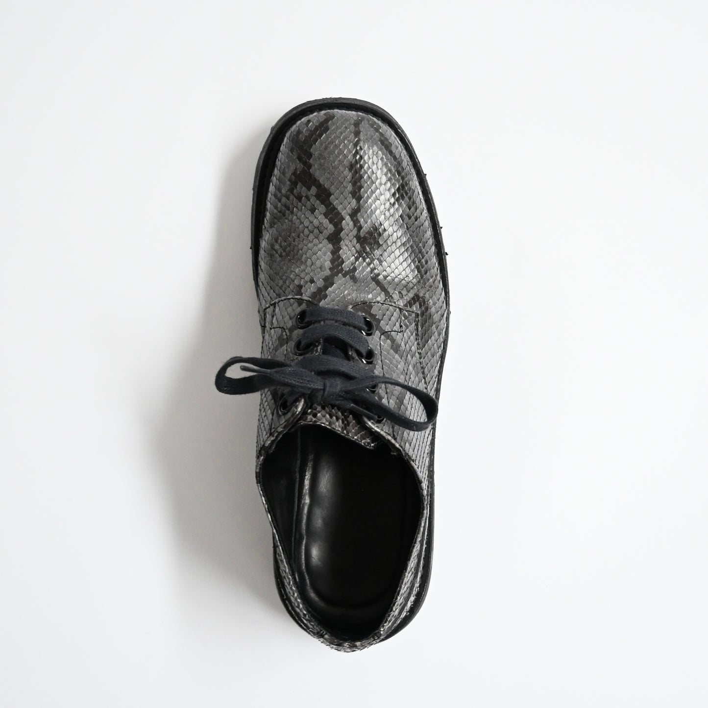 2011ss jil sander python leather shoes 41/2  by raf simons