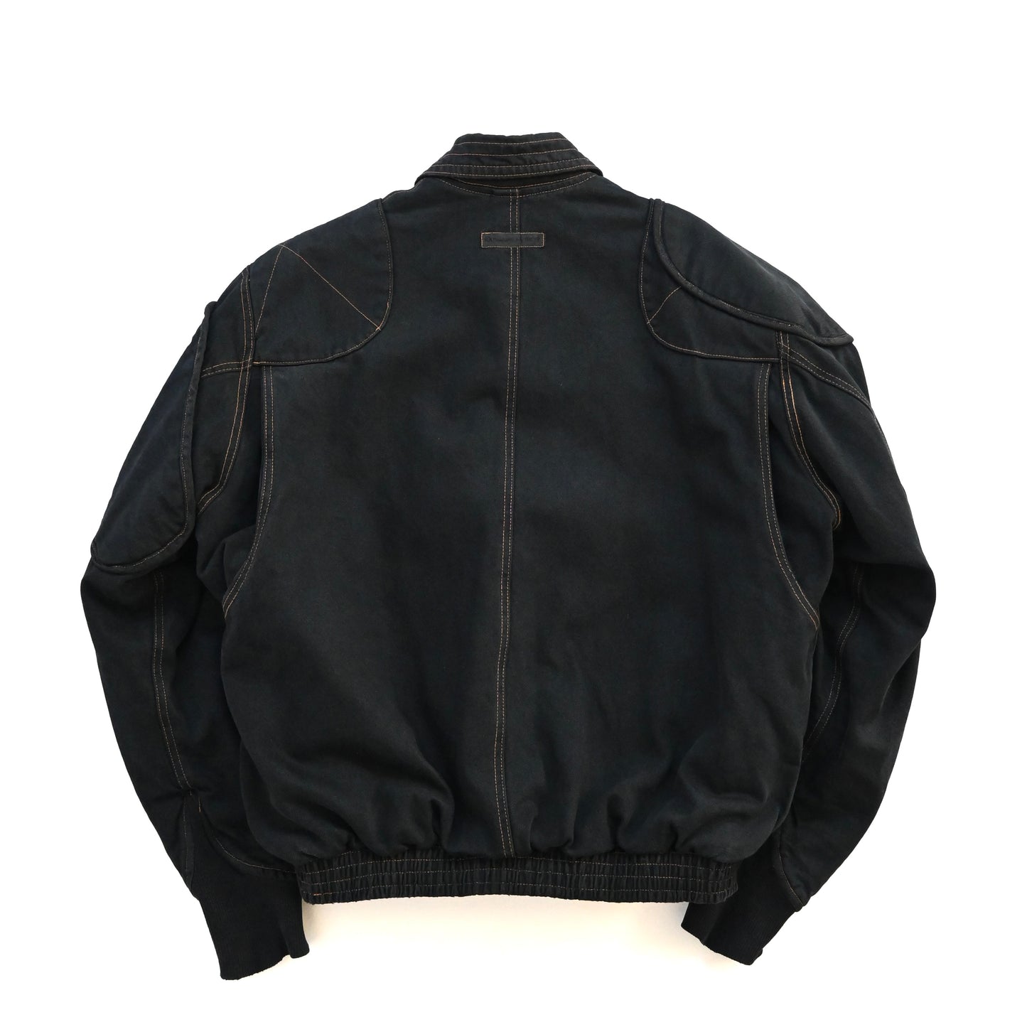 1986aw katharine hamnett denim bomber jacket M