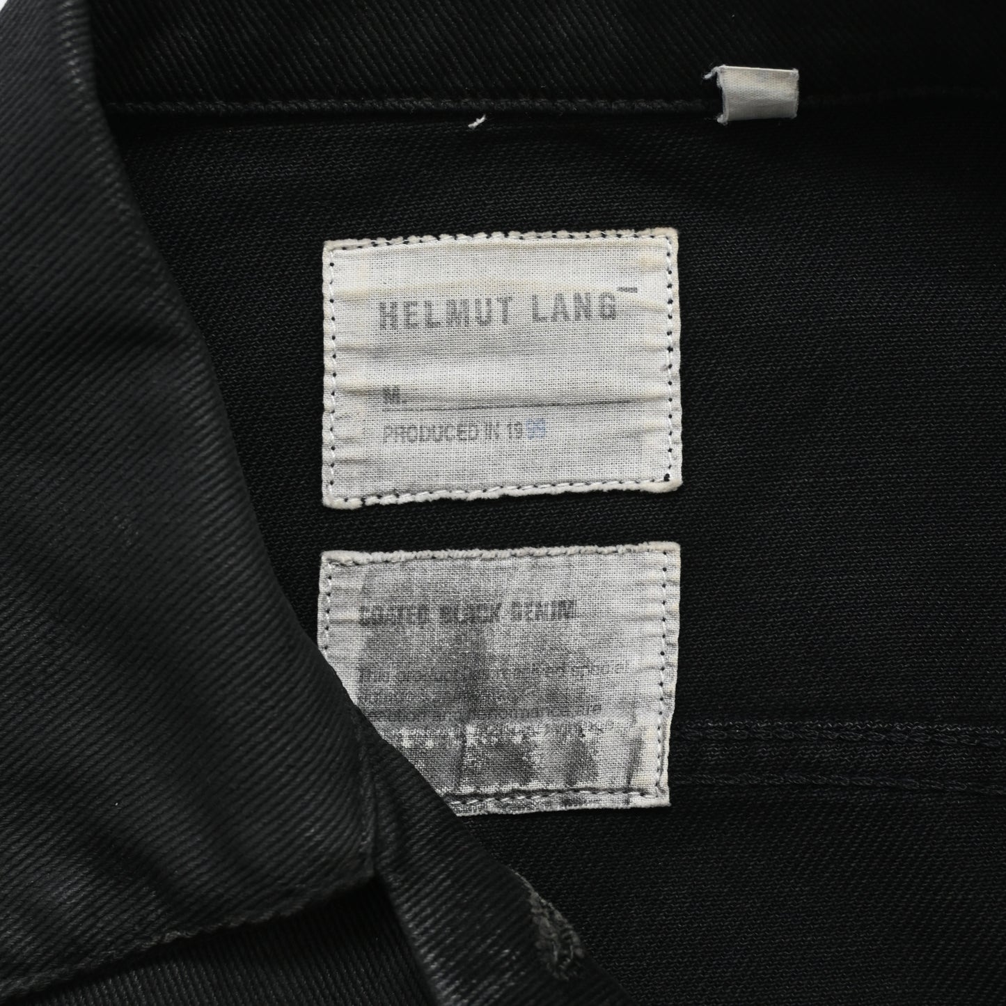 1999aw helmut lang coating denim jacket 44