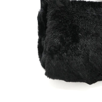 1996ss gucci black fur shoulder bag by tom ford