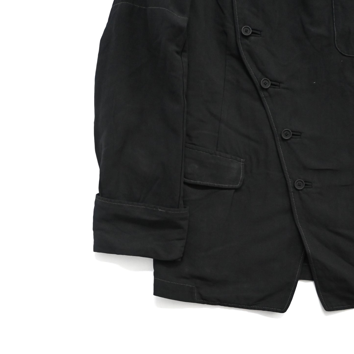 1990s dries van noten cotton napoleon jacket 50