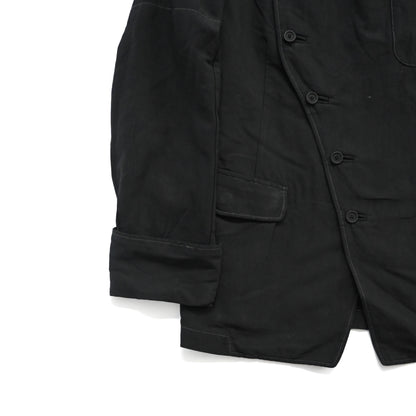 1990s dries van noten cotton napoleon jacket 50