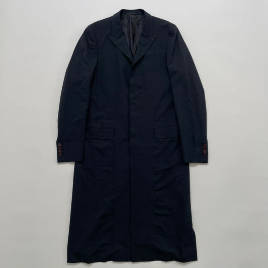 1998ss versace wool long coat 48