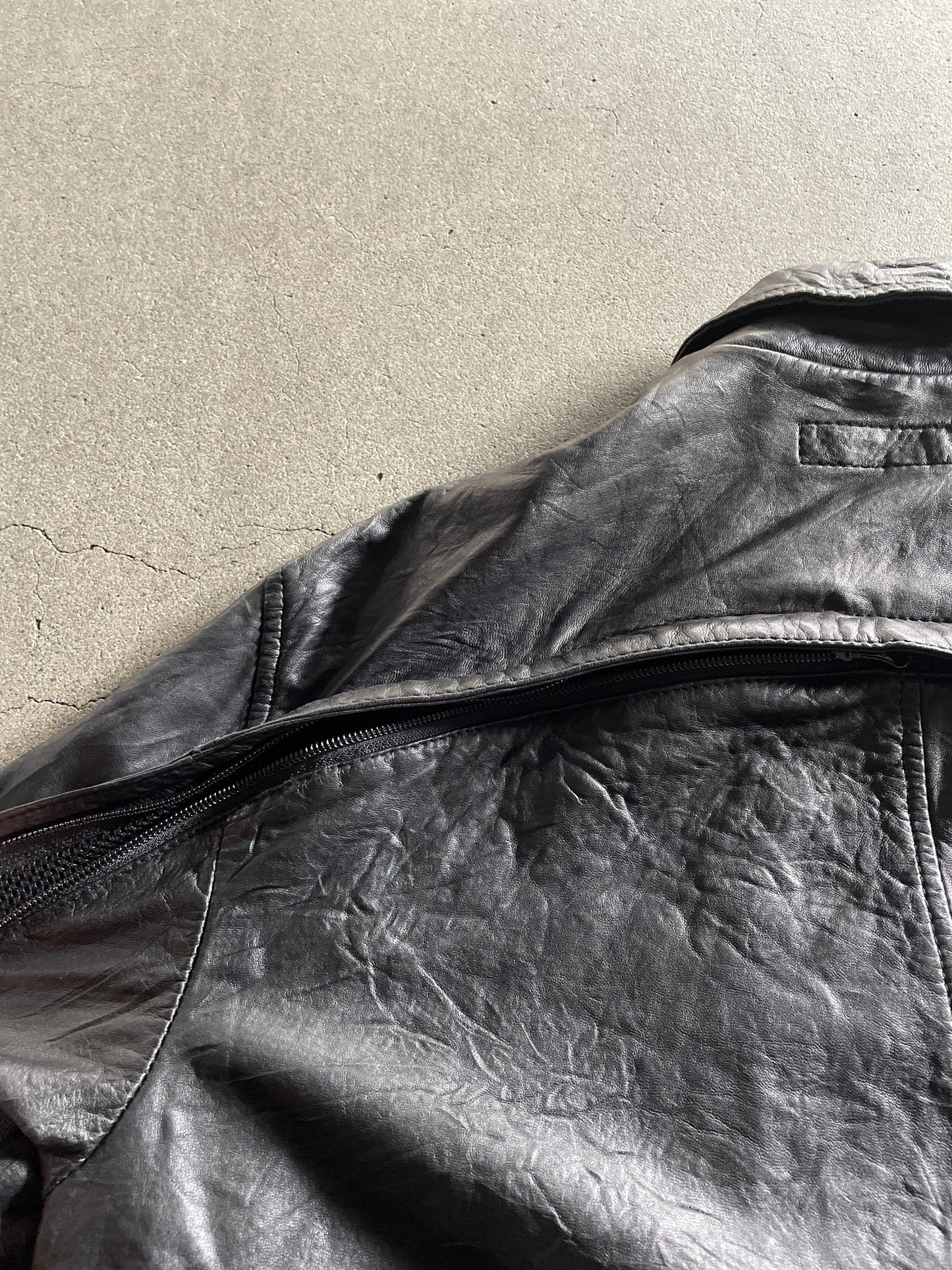 2005aw comme des garcons shirt leather S