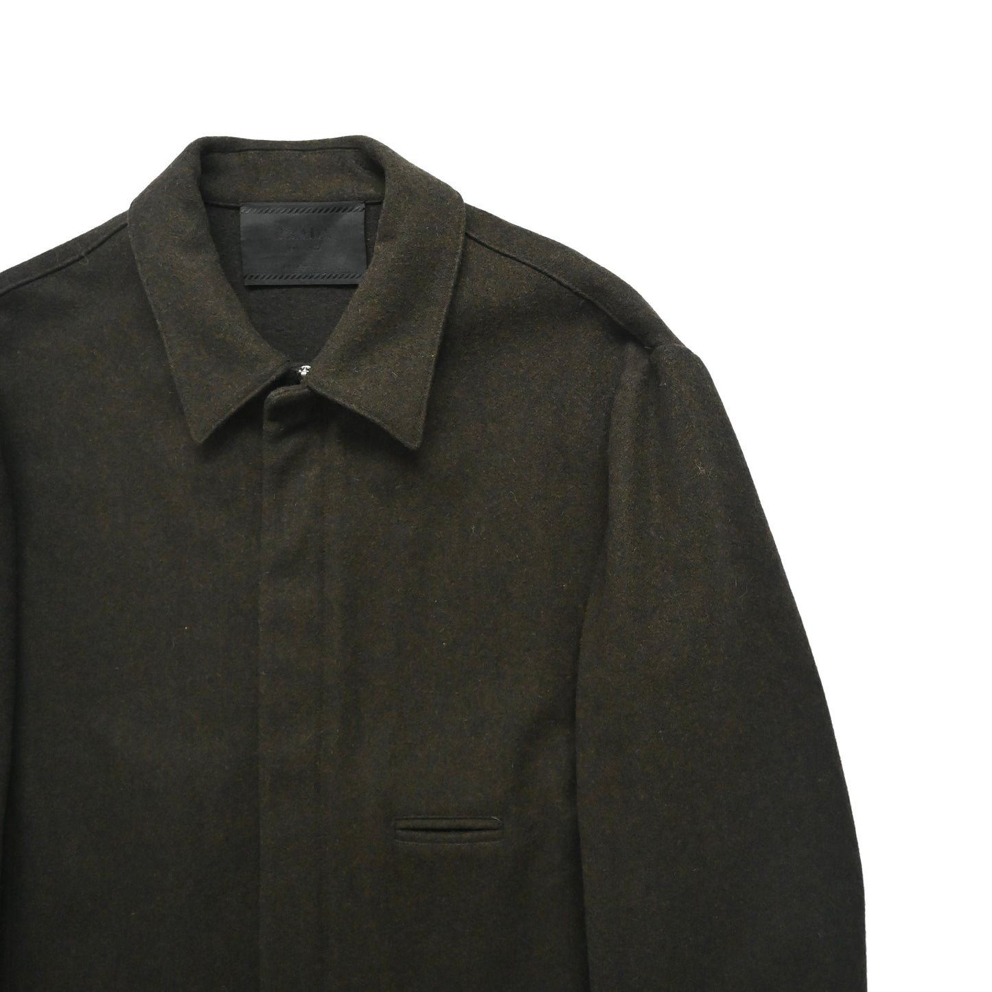 1999aw prada wool buckle short blouson M