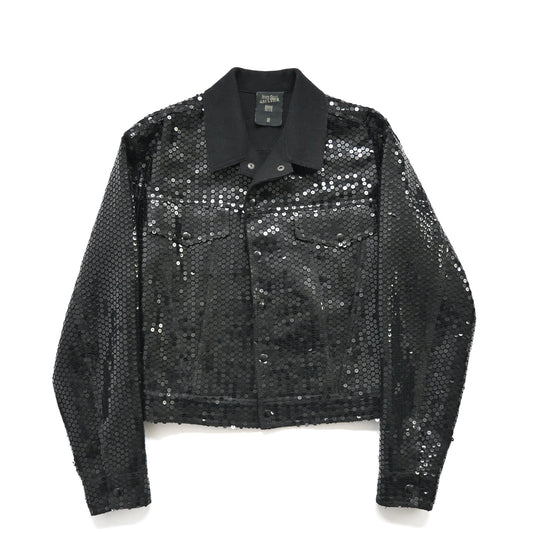 1995aw Jean paul gaultier haute couture sequins blouson 48