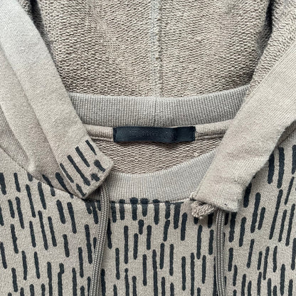 2002aw helmut lang paint hoodie M