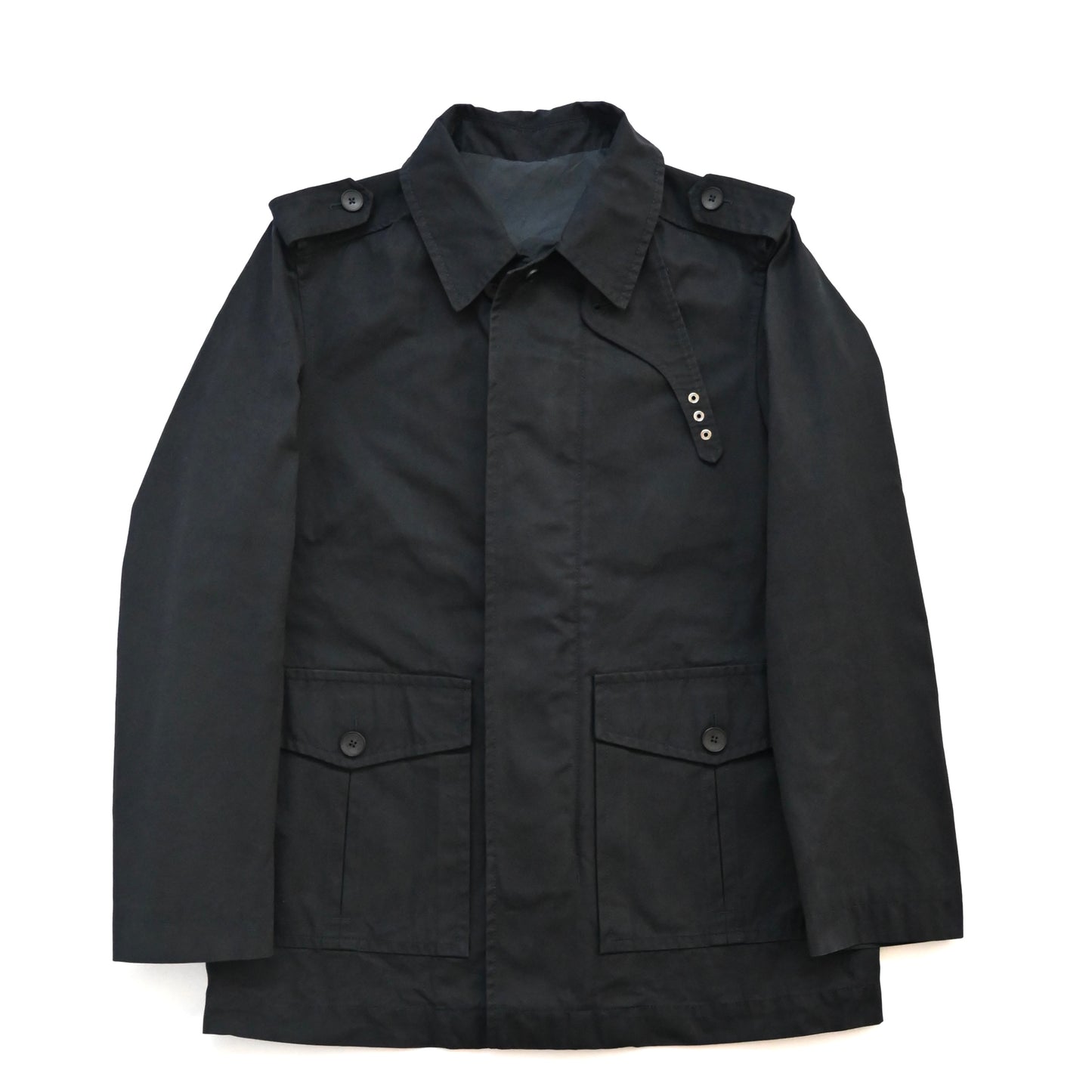 2000s gucci cotton high neck half coat 48 by Tom ford