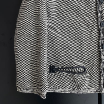 1990s gianfranco ferre tweed jacket 52