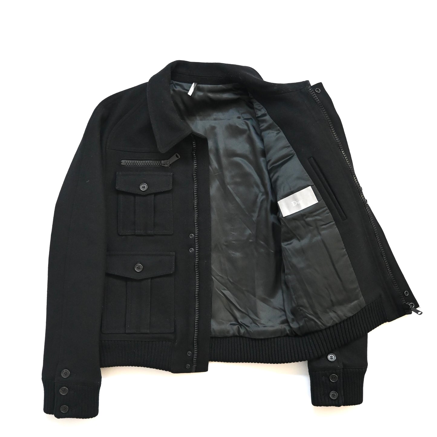 2006aw dior homme mulch pocket wool blouson 48 by Hedi Slimane