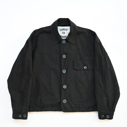 1987ss giorgio armani linen blouson jacket 48