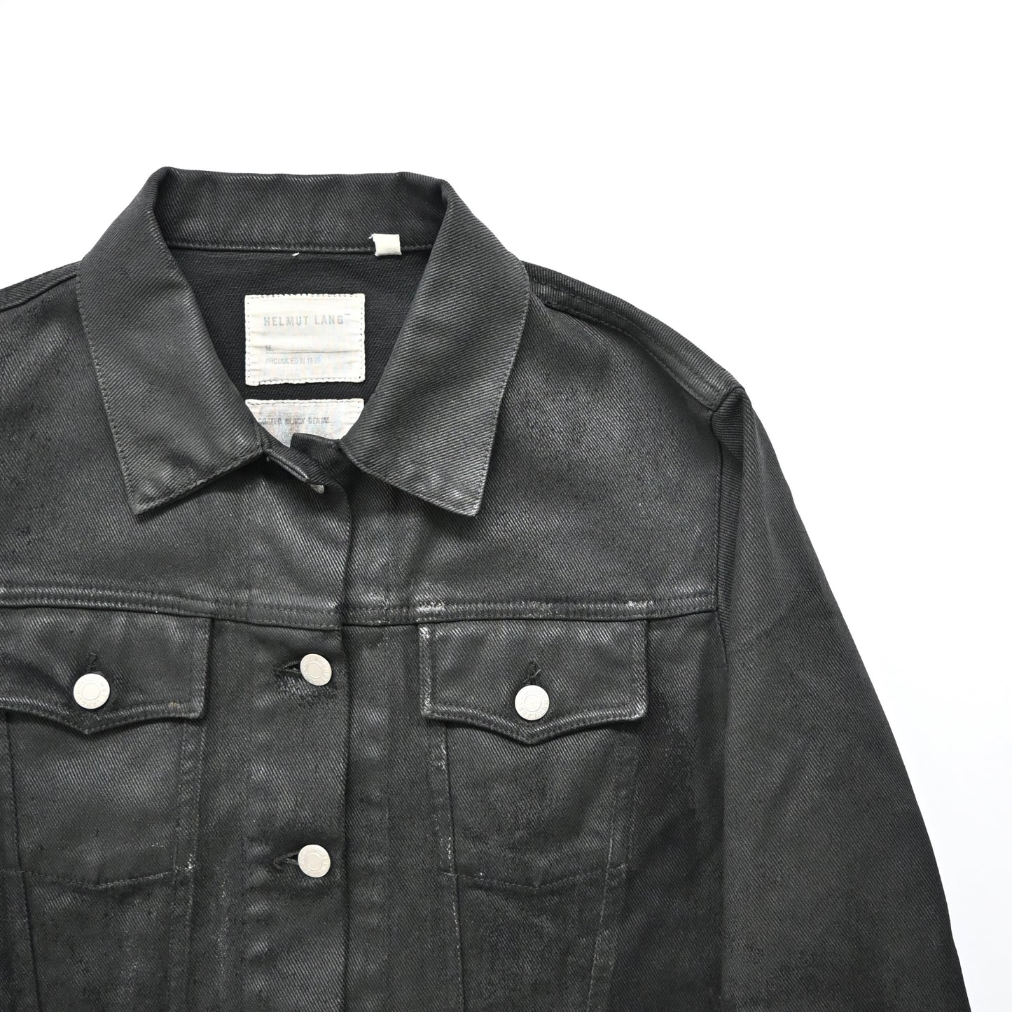 1999aw helmut lang coating denim jacket 44