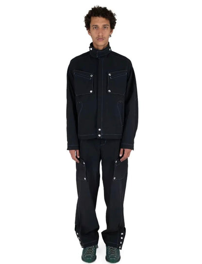2023aw kiko kostadinov kk jacket 08 jet black 46
