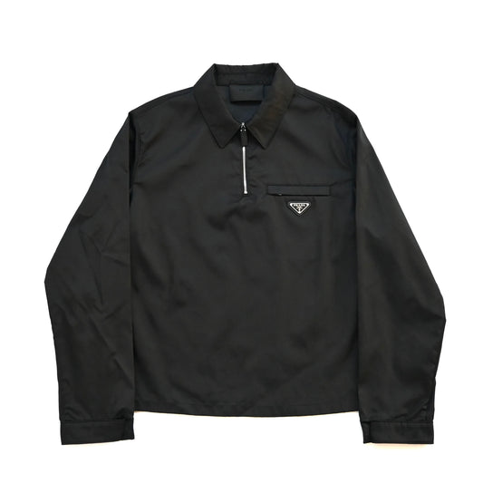 2020aw prada sgb751 re nylon half zip blouson 48