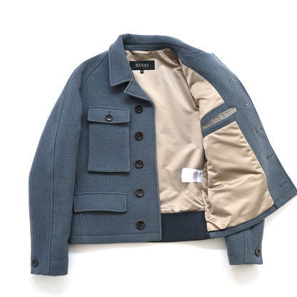 2014aw gucci wool pocket blouson 46