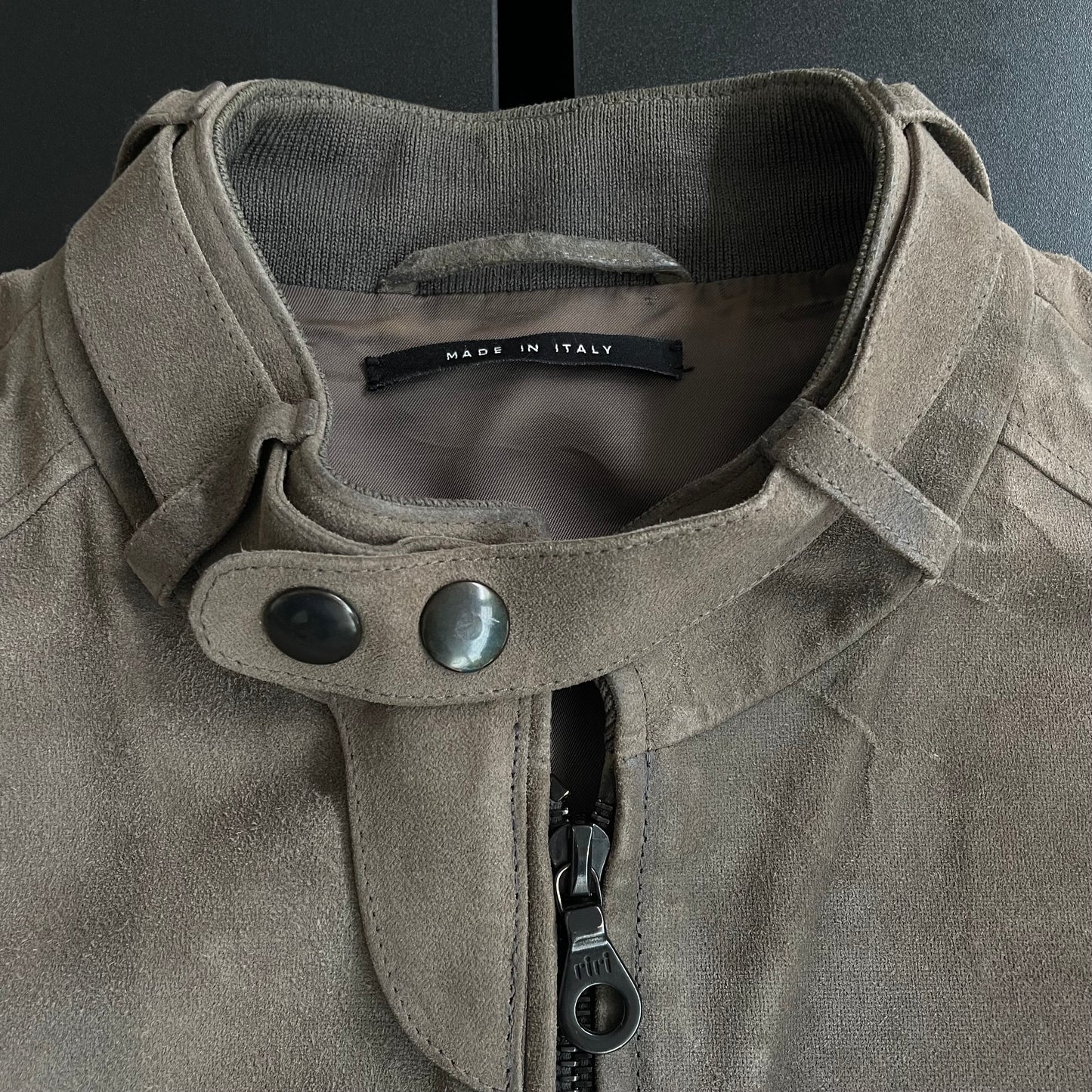 2000s gucci cowsuede riders jacket 46 by Tom ford