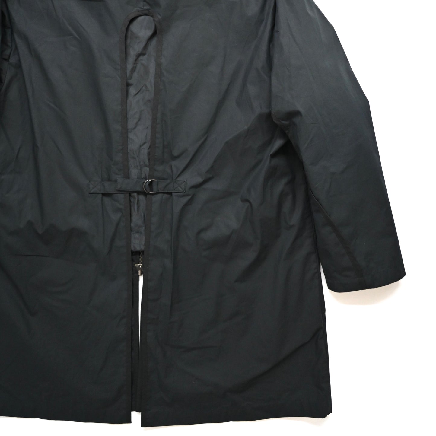 2007ss raf simons layered exposed lining zip up long coat 50