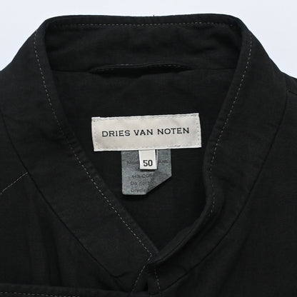 1990s dries van noten cotton napoleon jacket 50
