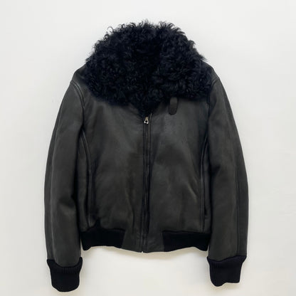 2001aw gucci genuine leather mouton  jacket 46 by Tom ford