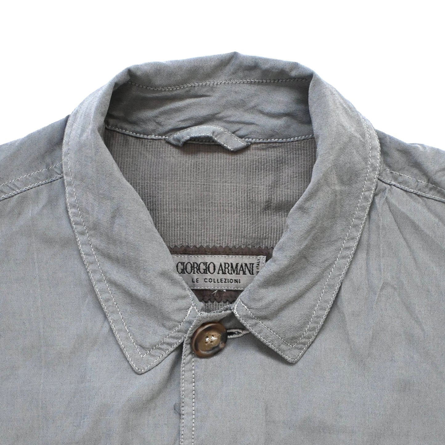 1990s giorgio armani nylon flight jacket 48