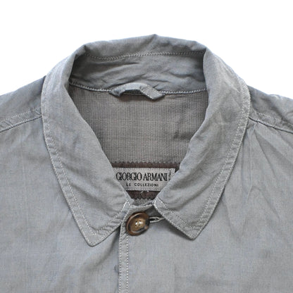 1990s giorgio armani nylon flight jacket 48