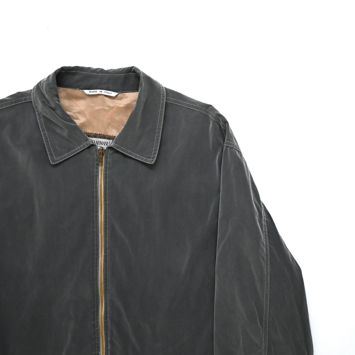 1993aw giorgio armani microfiber nylon blouson M