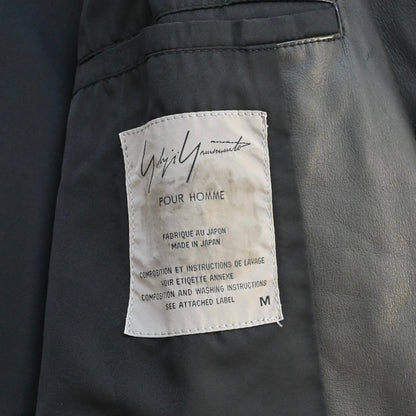 1997aw yohji yamamoto pour homme cow leather blouson M