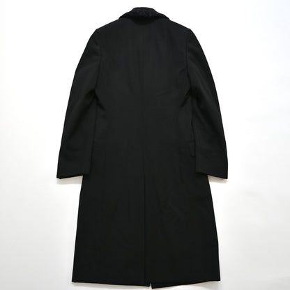2001aw Yves saint laurent rive gauch fur docking wool coat 44 by Tom ford