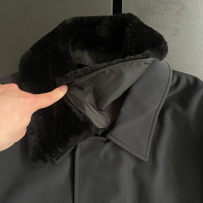 2012aw jil sander fur docking nylon blouson 52 by raf simons