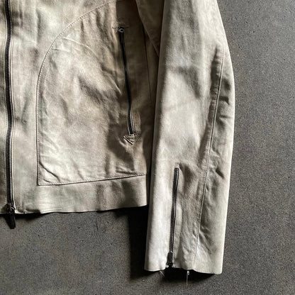 2000s jil sander unborn calf riders jacket
46