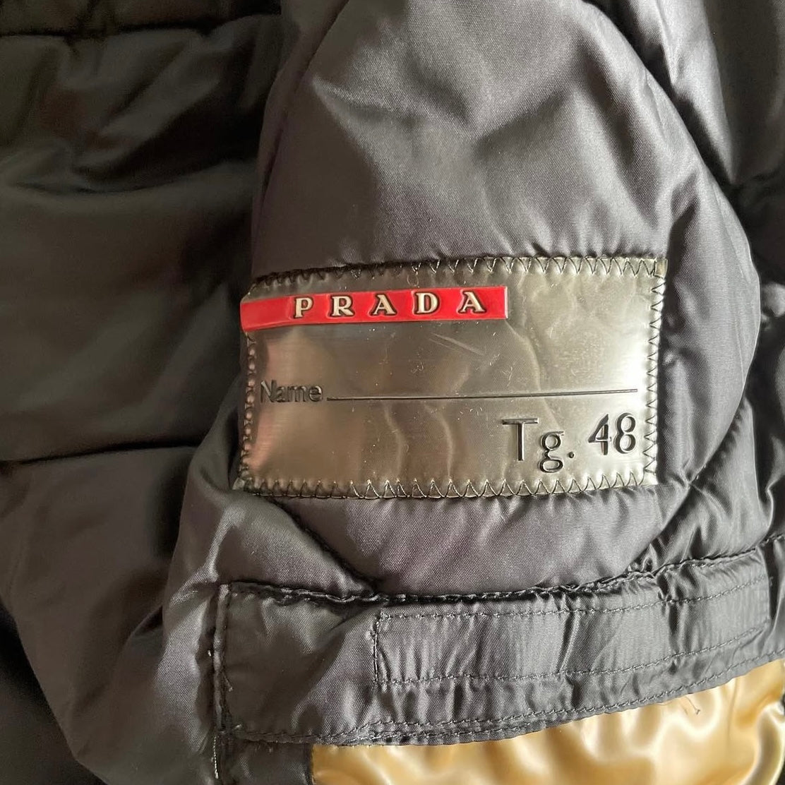 2000s prada sport sga390 down coat
48