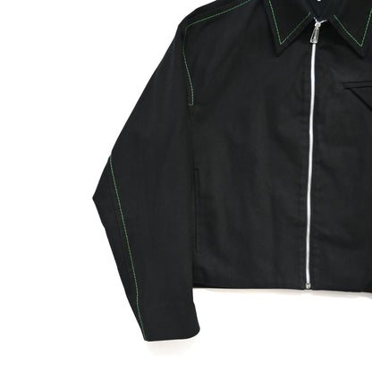 2022ss bottega veneta heavy weight cotton twill jacket 46