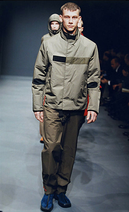 1999aw prada sport moss green down jacket 48
