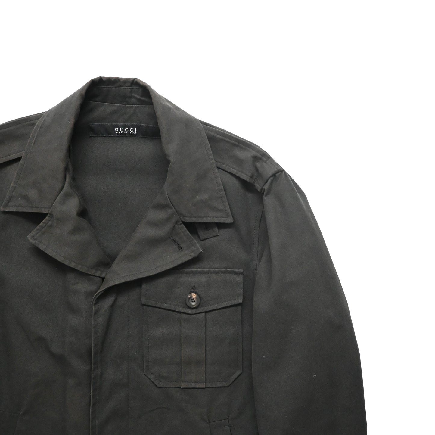 2002aw gucci cotton tailored  blouson 48