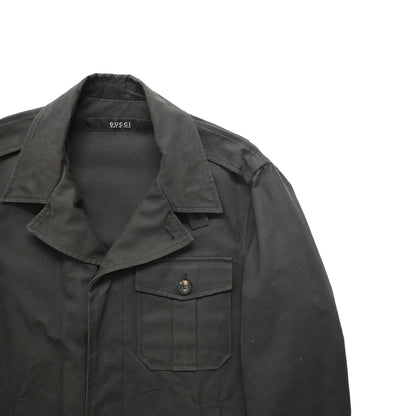 2002aw gucci cotton tailored  blouson 48