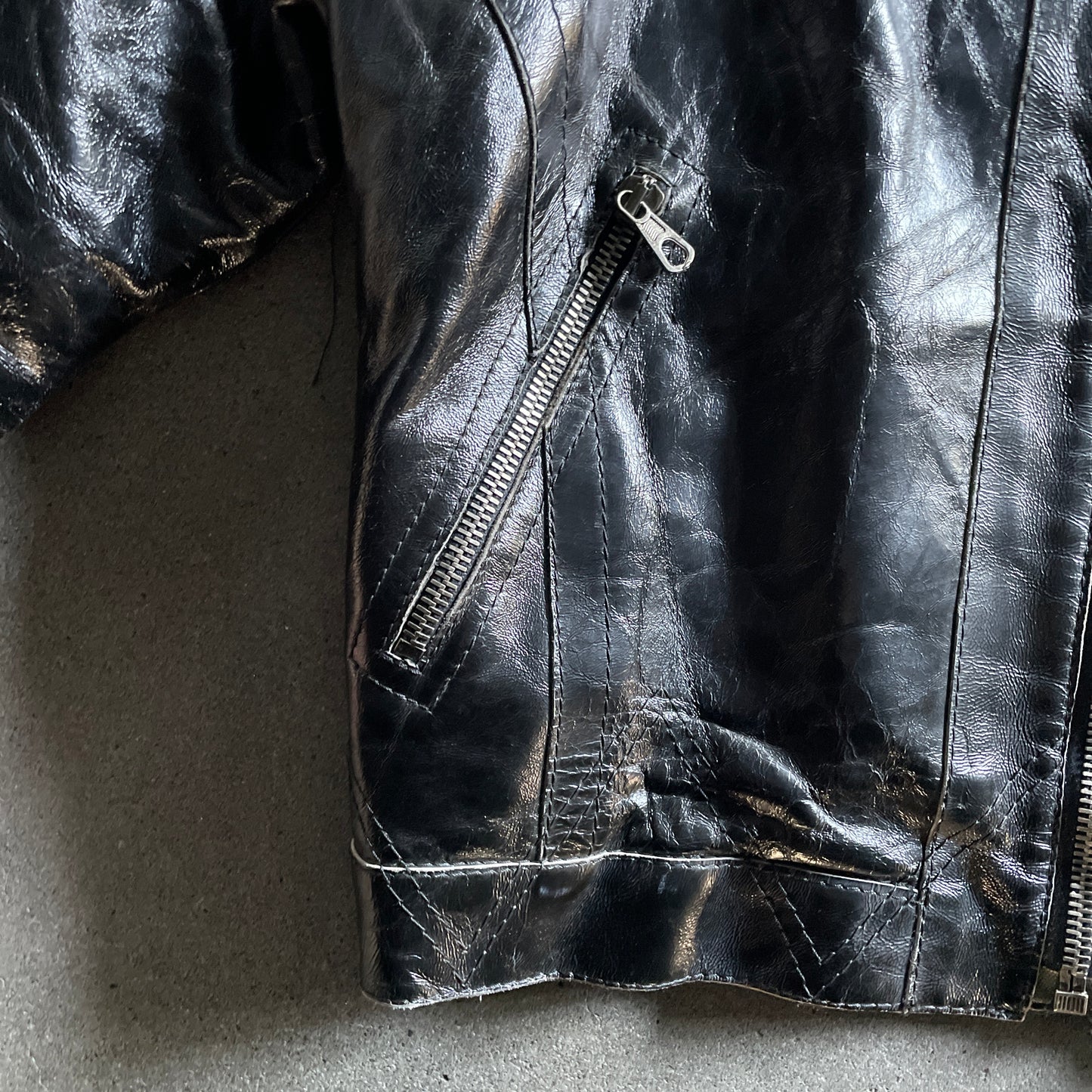 1997aw dirk dirk bikkembergs cow leather jacket 48