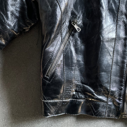 1997aw dirk dirk bikkembergs cow leather jacket 48