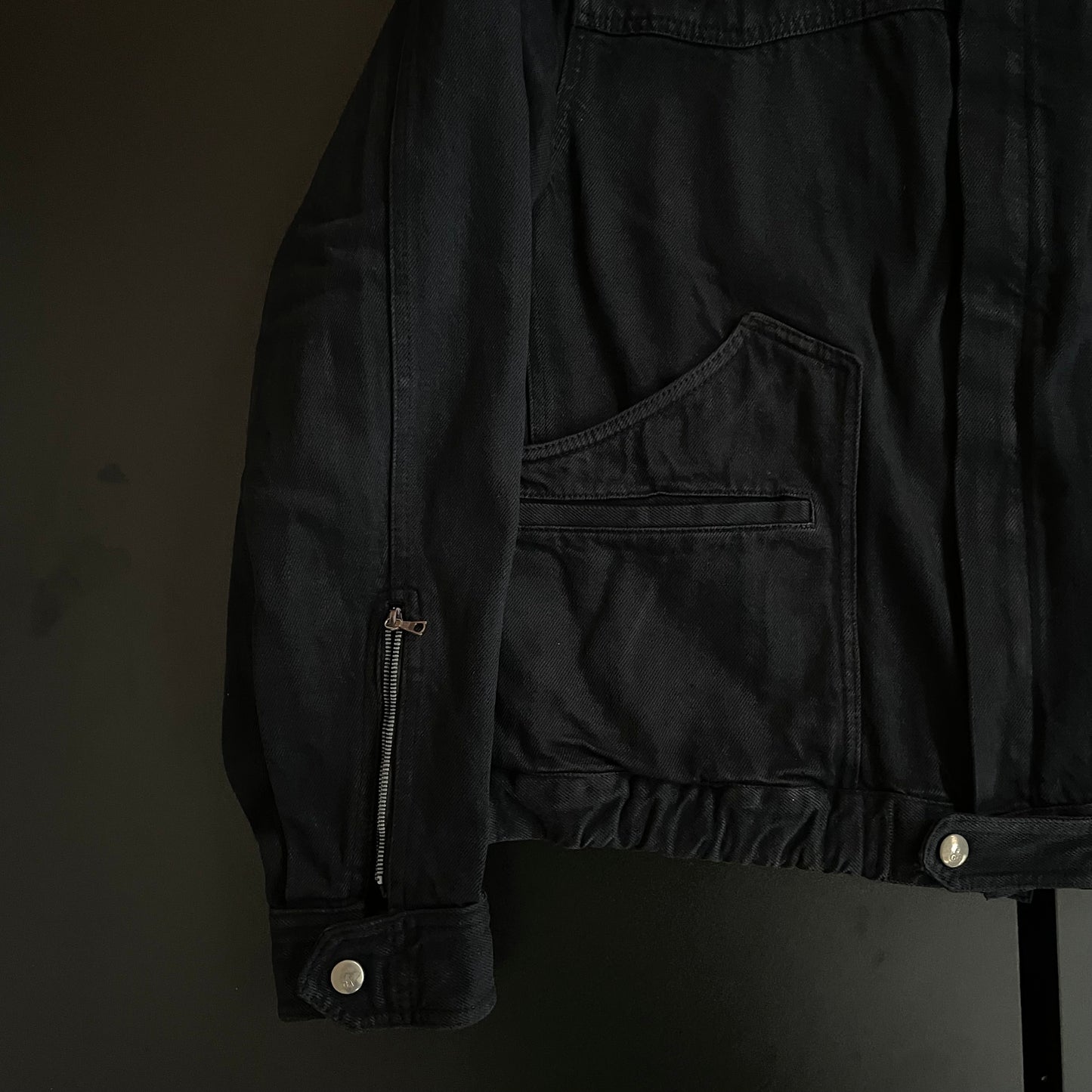 1982aw giorgio armani denim bomber jacket 48