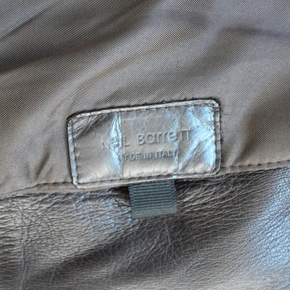 2000aw neil barrett gemuine leather jacket M