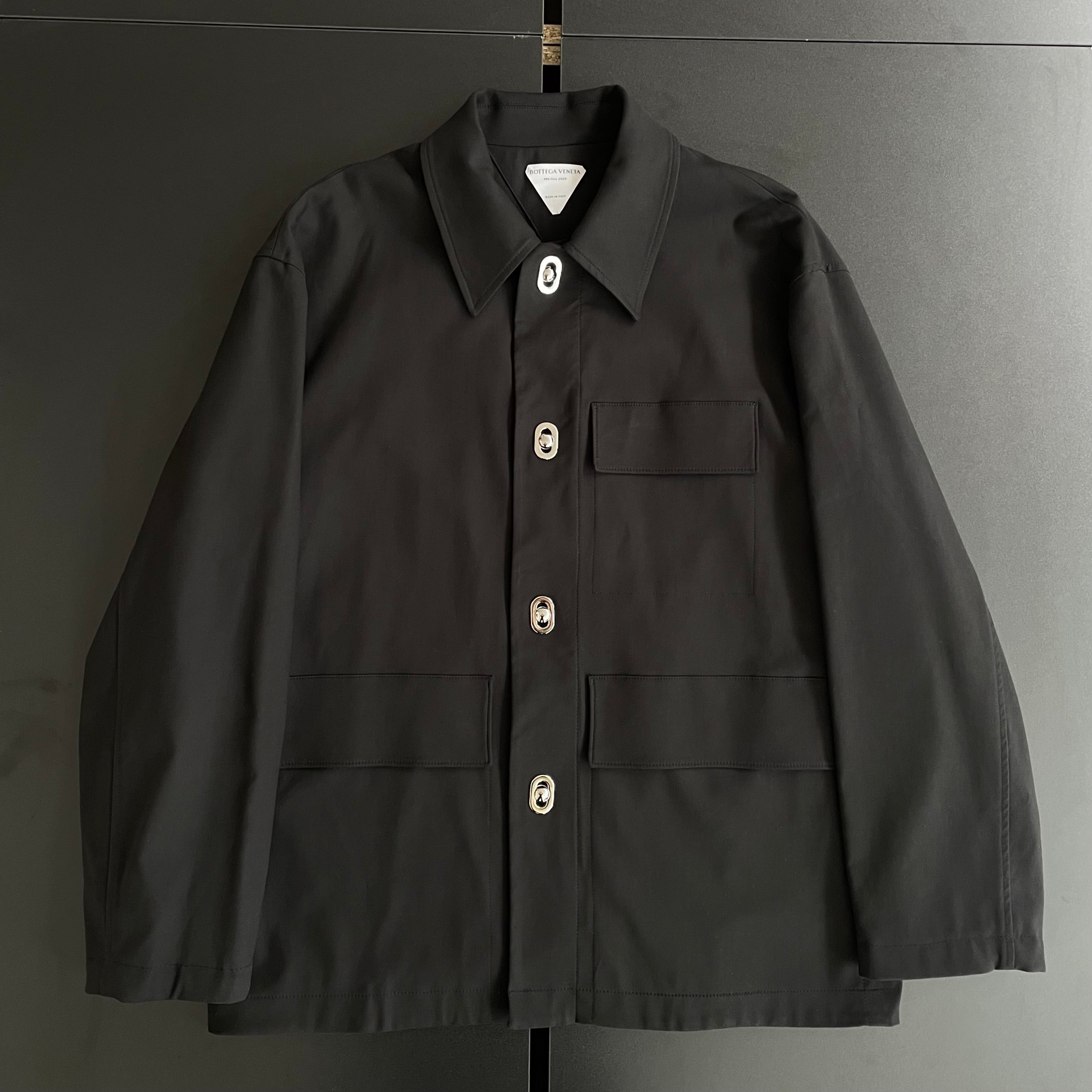 2020aw bottega veneta cotton gabardine jacket 52 by Daniel