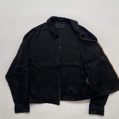 2017ss prada yellow stitch blouson M