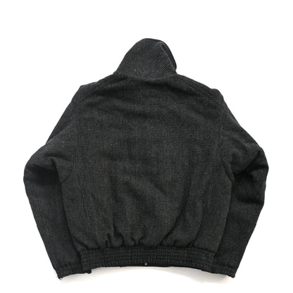 2024aw dries van noten tweed wool viller bomber jacket S