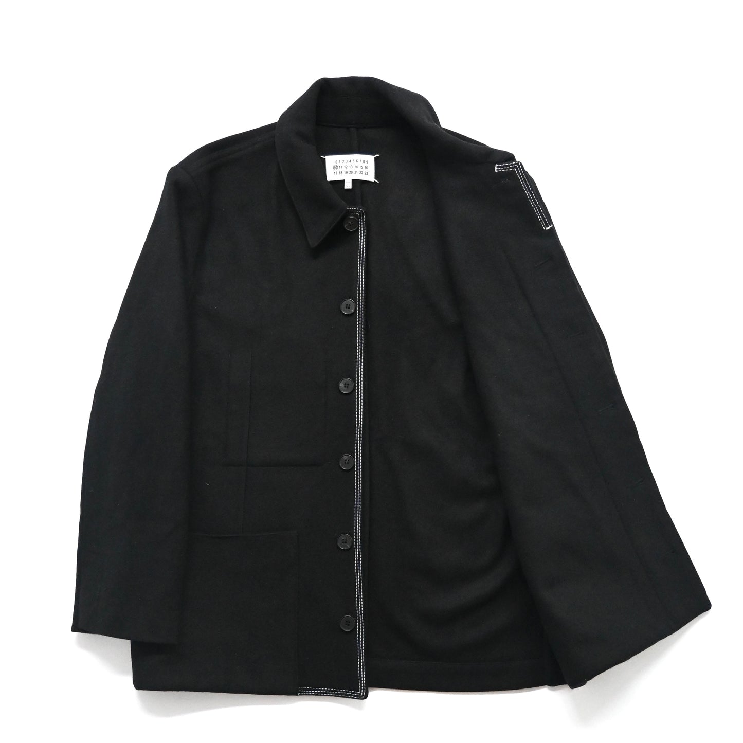 2017aw martin margiela wool stitch jacket 50