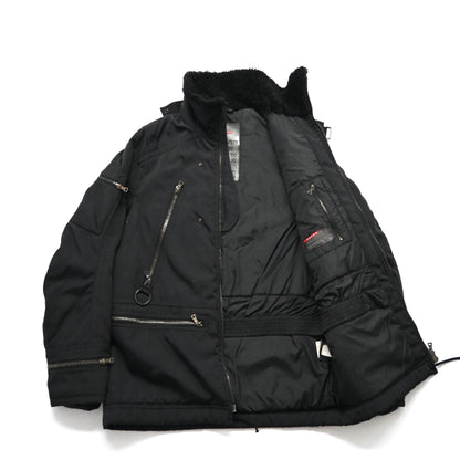 2000s prada sports boa docking  nylon gimmick jacket 54
