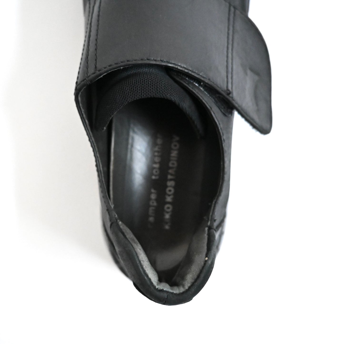 2019aw kiko kostadinov camper velcro leather shoes 42