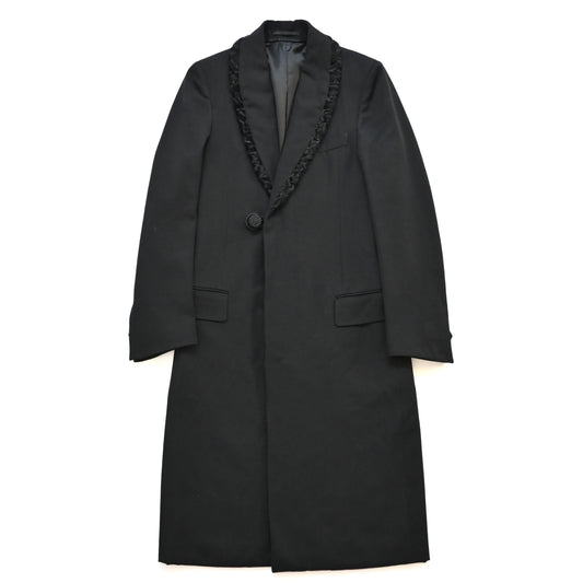 2001aw Yves saint laurent rive gauch fur docking wool coat 44 by Tom ford