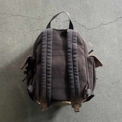 1999aw prada red fur backpack unisex