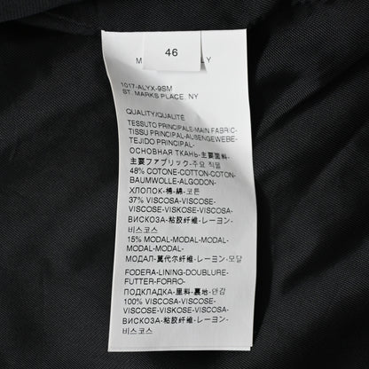 2021ss 1017 alyx 9sm  camp collar faux pony hair shirt 46