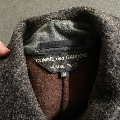 1998aw comme des garcons homme plus wool half coat M